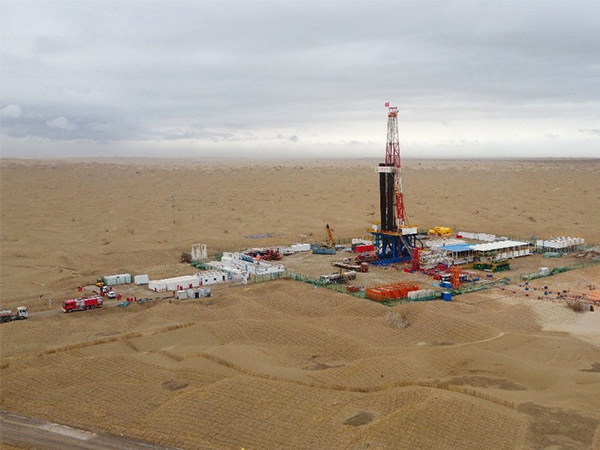 two records were broken by the keshen 41 well in the tarim oilfield.